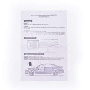 Sistema de Seguridad Inmovilizador Inalámbrico RFID Universal para Automóvil DC12V con Bloqueo o Desbloqueo Automático del Motor - Product Image 4
