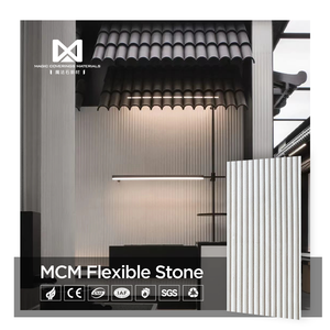 Magic Stone MCM Flexible Stone Cladding Panels <strong>Polystyrene</strong> High Quality Wall Veneer <strong>Tiles</strong> Modern Hotel Mall Fireproof Waterproof - Product Image 1
