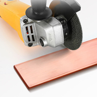 Barre de cuivre pour busbar, prix au kg, barre de cuivre flexible laminée plate pour mise à la terre