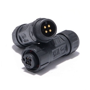 IP68 Wire-to-wire <strong>2</strong>-pin Panel <strong>Connector</strong>, LED Strip Light Waterproof <strong>2</strong>, <strong>3</strong>, 4, 5, 6, 7, 8, <strong>2</strong>+<strong>2</strong>, <strong>2</strong>+<strong>3</strong>, <strong>2</strong>+4 Pin Connectors - Product Image 3