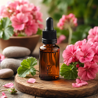 Minyak Geranium 100% Murni Alami, Minyak Esensial Distilasi Uap, Aroma Kosmetik, Aromaterapi, Untuk Semua Jenis Kulit