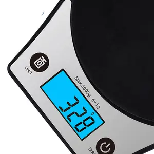 Nieuwe Model 5Kg Digitale Keukenweegschaal Abs Materiaal Voedsel Schaal Fruit Gewicht Maatregel Schaal Met Achtergrondverlichting