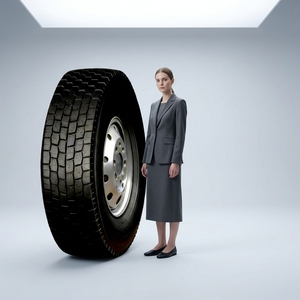 ยางรถบรรทุกขนาด 295/80R22.5 รุ่น M766 ปี 2026 สำหรับงานหนัก ทนทานต่อการสึกหรอ เหมาะสำหรับรถพ่วงและรถดั๊มพ์ - Product Image 1