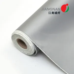 Waterproof And Fireproof PU Coated Fiberglass Fabric Fireproof Cloth For Fireproof Document Bag