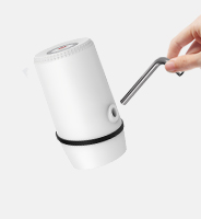 8W 2.4L/Min 1200mAh Water Bottle Pump Dispenser With Decorative Chamfer Top