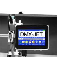 Industrial Online Inkjet Printer for Food Label Printer Date Batch Number Assembly Line Continuous Feed Coding Machine
