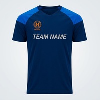 Maillots de football personnalisés de haute qualité provenant d'une usine de référence, chemises de sport en polyester respirant à séchage rapide avec logos personnalisés