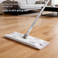 Serpillère plate jetable intelligente pour exportation, avec lingettes humides non tissées, remplacement sans lavage, dépoussiérage électrostatique, modèle ZLT