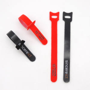 Attaches-câbles réutilisables Hongyucable 2022 en Nylon66 94V-2, longueur 450 mm, avec boucle auto-agrippante détachable pour l'organisation des câbles - Product Image 5