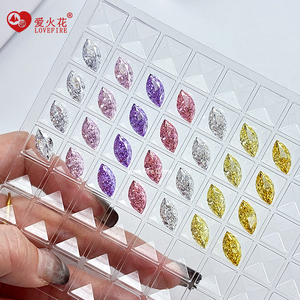 พลอยสังเคราะห์ทรงมาร์ควิส ขนาด 6*12 มม. สีชมพูเหลือง รูปทรงเพชรเจียระไนแบบน้ำแข็งบดละเอียด ความละเอียด <span class=keywords><strong>4K</strong></span> จัดส่งเร็ว - Product Image 4