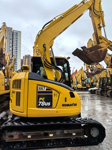 Excavadora Komatsu PC78US de 3 Toneladas de Peso Operativo, Cucharón de Excavación con Capacidad de 0.18m³, Equipo de Construcción Usado - Product Image 1