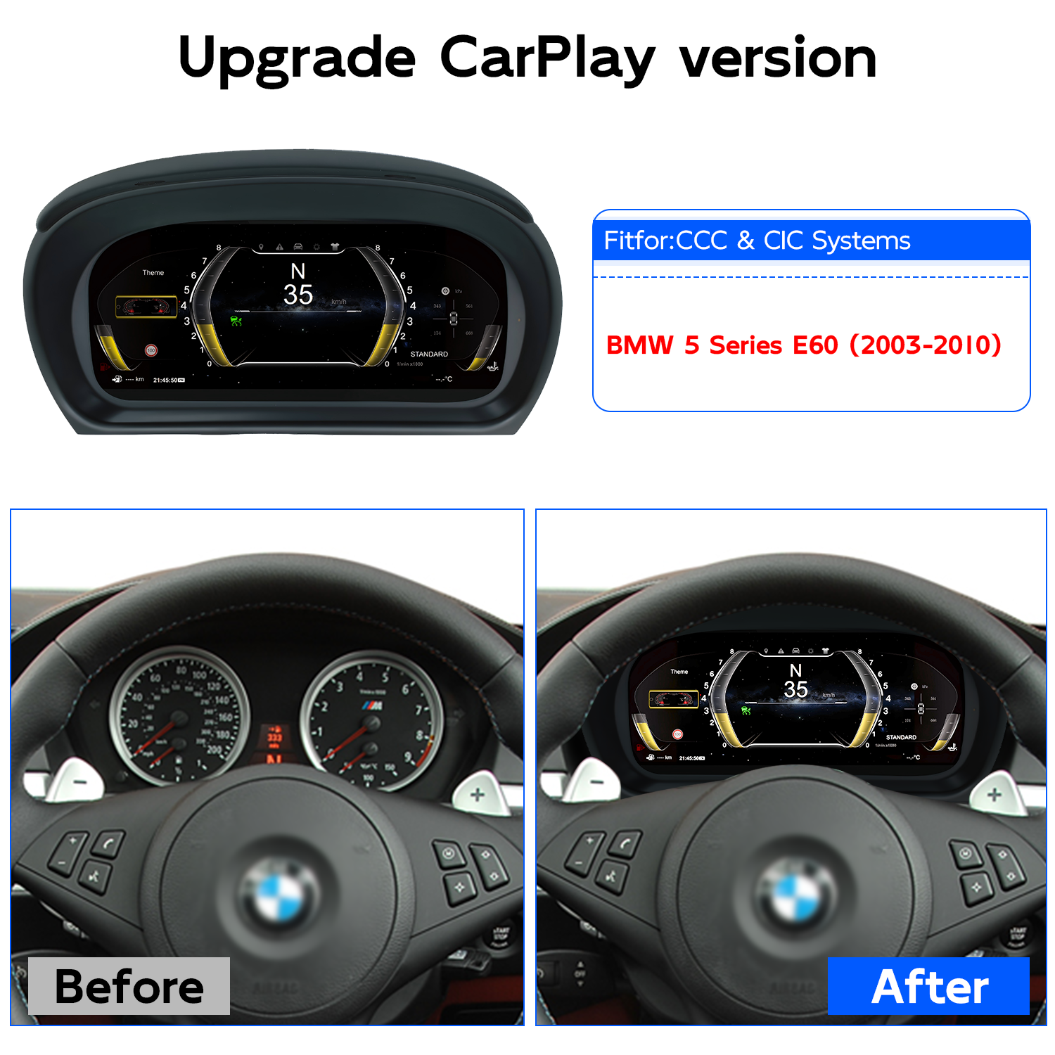 For BMW Dashboard