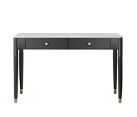Salle de séjour moderne Simple vente en gros Design personnalisé Table Console en bois et fer luxe moderne