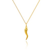 Collier pendentif en argent 925 plaqué or en forme de poivre, micro-incrusté de zircon, tridimensionnel, chaîne de clavicule, cadeau de fiançailles