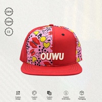 Casquette Snapback Structurée à 6 Panneaux et Visière Plate 100% Coton Broderie Logo Personnalisé Faible MOQ 25 pièces Réglable Unisexe Hip Hop Vente en Gros