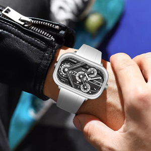 1Customized Luxury Stainless Steel Miyota <b>Automatic</b> Mechanical Water Resistant <b>Chronograph</b> Men's Watch Pointer Dial 20mm Band - Product Image 3