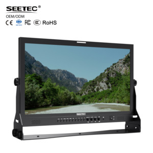 SEETEC P238-9HSD 23.8 "3G-SDI 4K HDM moniteur de diffusion usine directe 1920x1080 IPS LCD B2B personnalisable 4K moniteur de diffusion - Product Image 1