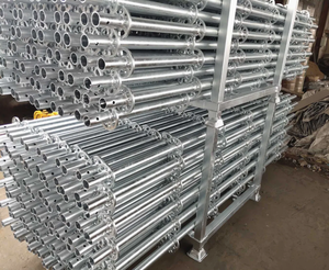 High Quality Industrial Ringlock Modular Scaffold Set Convenient Construction Andamios Layher System <b>Ladder</b> <b>Scaffolding</b> Parts - Product Image 5