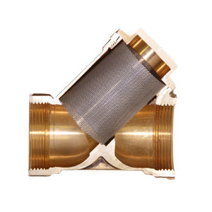 Tmok RTS DN20 3/4 "inch Nữ Brass y-mô hình lọc Y Lọc van với lưới - Product Image 4