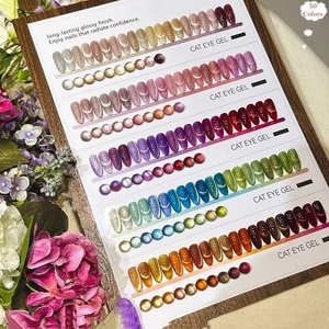 ชุดยาทาเล็บเจลยูวีแบบตาแมวฝรั่งเศส 50 สี ปลอดสารพิษ ติดทนนาน สำหรับมืออาชีพ ใช้ในร้านทำเล็บ - Product Image 3