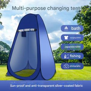 Lumière de bande de tente Oxford pliable extérieure portative pour la toilette de douche latérale de voiture de <span class=keywords><strong>camping</strong></span> et les installations de bain - Product Image 5