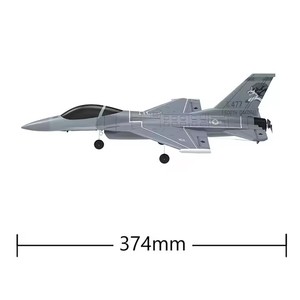 RC aereo giocattolo elettrico modello di <span class=keywords><strong>volo</strong></span> 4CH acrobazia aereo telecomando in schiuma giocattoli per bambini F16 - Product Image 6