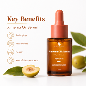 Suero de Aceite de Ximenia Audaz y Activo, Antienvejecimiento, Rejuvenecedor, Puro y Natural, para Todo Tipo de Piel, 100% Aceite de Semilla de Ximenia - Product Image 2