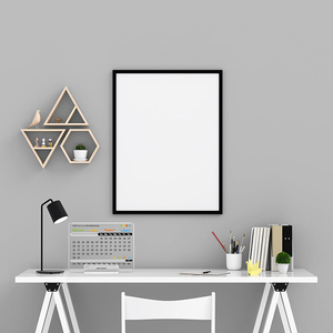 Cao minh bạch Hiện Đại Văn phòng bàn lịch biểu tượng tùy chỉnh máy tính để bàn <span class=keywords><strong>Acrylic</strong></span> lịch Bảng lịch - Product Image 5