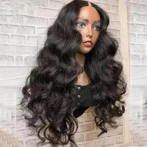 Großhandel 13x4 Full Lace Frontal Perücken für schwarze Frauen Glueless Body Wave Raw Indian Hair Perücken Natural Lace Front Perücke Echthaar - Product Image 2