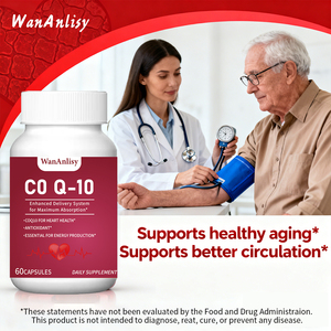 Capsule molle de <span class=keywords><strong>coenzyme</strong></span> Q10 à haute teneur en ubiquinone, personnalisée par OEM, vente directe, soins de santé - Product Image 4