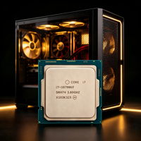 Processeur Intel Core i7 10700KF 10e génération, CPU d'origine reconditionné, grade A, testé, 3,8 GHz, LGA1200, pour ordinateur de bureau