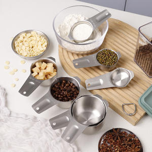 Juego <span class=keywords><strong>de</strong></span> tazas y cucharas medidoras para hornear, <span class=keywords><strong>implementos</strong></span> para hornear, taza medidora, herramienta <span class=keywords><strong>de</strong></span> medición <span class=keywords><strong>de</strong></span> <span class=keywords><strong>cocina</strong></span> para ingredientes secos y líquidos - Product Image 6