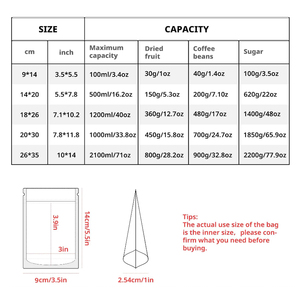 Nhà máy tùy chỉnh in ống đồng nhai kẹo cao su gói Kraft nâu đứng lên túi có cửa sổ và dây kéo cho thực phẩm - Product Image 5