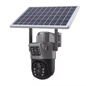 4G Solar PTZ <strong>Security</strong> <strong>Camera</strong> 4MP HD 12000mAh Battery <strong>Wireless</strong> Outdoor Solar Powered CCTV <strong>Camera</strong> 365 Days Standby Two Way Audio - Product Image 2