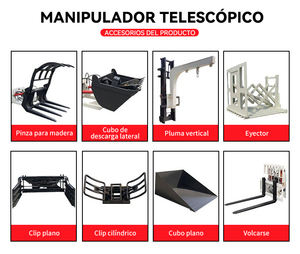 中国製CE認証取得済みテレハンドラー3トン、3.5トン、4トン伸縮式ハンドラーフォークリフト（サポートレッグ付き） - Product Image 6