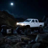 Camionnette RC en métal 4x4 télécommandée, style vintage, pour la route, vente en gros, jouet, OEM ODM, certifié EN71 CE, pour adultes, avec chargeur