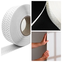Bande adhésive en PVC de haute qualité pour coins, rouleau de protection d'angle pour systèmes de stuc et de plâtre dans le secteur de la construction