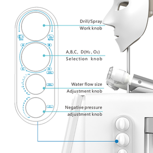 Máquina de Hidrodermoabrasión 10 en 1, Limpieza Profunda de la Piel y Eliminación de Puntos Negros con Chorro de Oxígeno H2o2, Equipo Facial Aqua Peel - Product Image 4