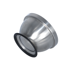 Juego de <span class=keywords><strong>Mortero</strong></span> y Maja de Acero Inoxidable de Grado Alimenticio con Base de Silicona Antideslizante, Molinillo de Especias <span class=keywords><strong>para</strong></span> Cocina, Triturador de Hierbas y Ajo - Product Image 4