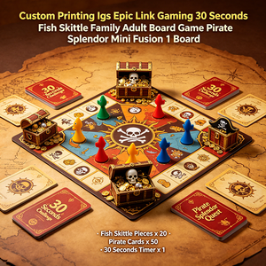 Impression personnalisée Igs Epic Link Gaming 30 Seconds Fish Skittle Family Adult Board Game Pirate <span class=keywords><strong>Splendor</strong></span> Mini Fusion 1 Board Game - Product Image 1