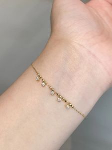 Pulsera Xinfly de Oro de 18k con Diamante Natural de 0.2CT, Uso Individual o Múltiple, Siempre Resaltada por el Reflejo de la Vía Láctea - Product Image 5