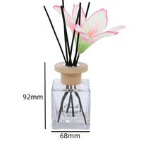 Diffuseur de parfum longue durée de 8 ml, design flottant électro-plaqué, bouteille en verre suspendue pour hôtel, finition personnalisée pour la tequila, utilisation en voiture