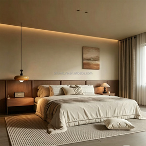 Cheap Apartment Bedroom Furniture <b>Full</b> <b>Set</b> with Wood King Size <b>Bed</b> Nightstands Wardrobe Storage Cabinet Sofa Chair & Side Table - Product Image 1
