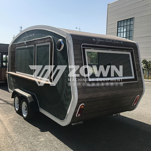 2026 ZOWN Luxury Electric Food Truck Mobile Kitchen Custom BBQ Ice Cream Coffee <b>Cart</b> CE Certified Custom Color Outdoor Street - Product Image 6