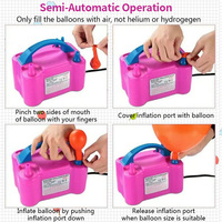 Pompe à ballon manuelle, pompe électrique pour gonfler les ballons