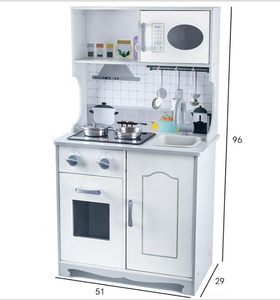 Chino fábrica nuevo blanco europeo <span class=keywords><strong>de</strong></span> <span class=keywords><strong>madera</strong></span> cocina conjunto <span class=keywords><strong>de</strong></span> juguete para los niños y las <span class=keywords><strong>niñas</strong></span> - Product Image 1