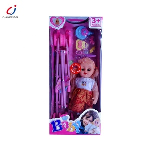 Chengji - Accesorios <span class=keywords><strong>para</strong></span> <span class=keywords><strong>Muñecas</strong></span> <span class=keywords><strong>de</strong></span> 12 Pulgadas, Juguetes <span class=keywords><strong>para</strong></span> Niños, Cochecito <span class=keywords><strong>de</strong></span> <span class=keywords><strong>Juguete</strong></span>, Cochecito <span class=keywords><strong>de</strong></span> Bebé Portátil Realista <span class=keywords><strong>para</strong></span> <span class=keywords><strong>Muñecas</strong></span> Reborn - Product Image 6