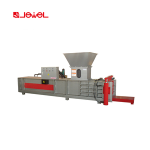 เครื่องกดอัดแท่งสินค้าโภคภัณฑ์อัตโนมัติใช้งานง่ายสำหรับเศษโลหะไม้เศษเศษวัสดุที่เป็นเม็ดควบคุมหลวม - Product Image 3