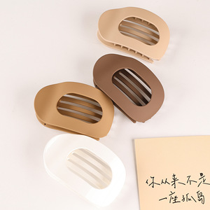 ホット販売カスタムデザイン無地プラスチックバナナクリップヘアアクセサリー女性のためのエレガントな滑り止めヘアピン - Product Image 3