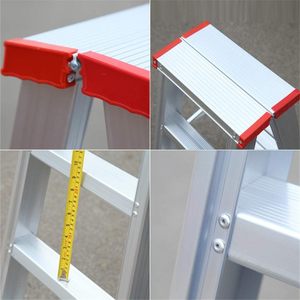 Aluminum A-Frame Step <b>Ladder</b> Portable Household <b>Ladder</b> for Indoor Decoration Home Maintenance - Product Image 6